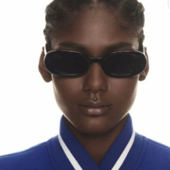 Off-White OERI087 AMALFI 6055 Oval Sunglasses – Havana/Green main image 7